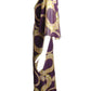 SORELL FONTANA- 1960s Printed Chiffon Dress, Size 6