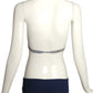 1960s 2pc Cotton & Knit Swimsuit, Size 4