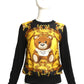 MOSCHINO COUTURE- Teddy Bear Sweater, Size 4