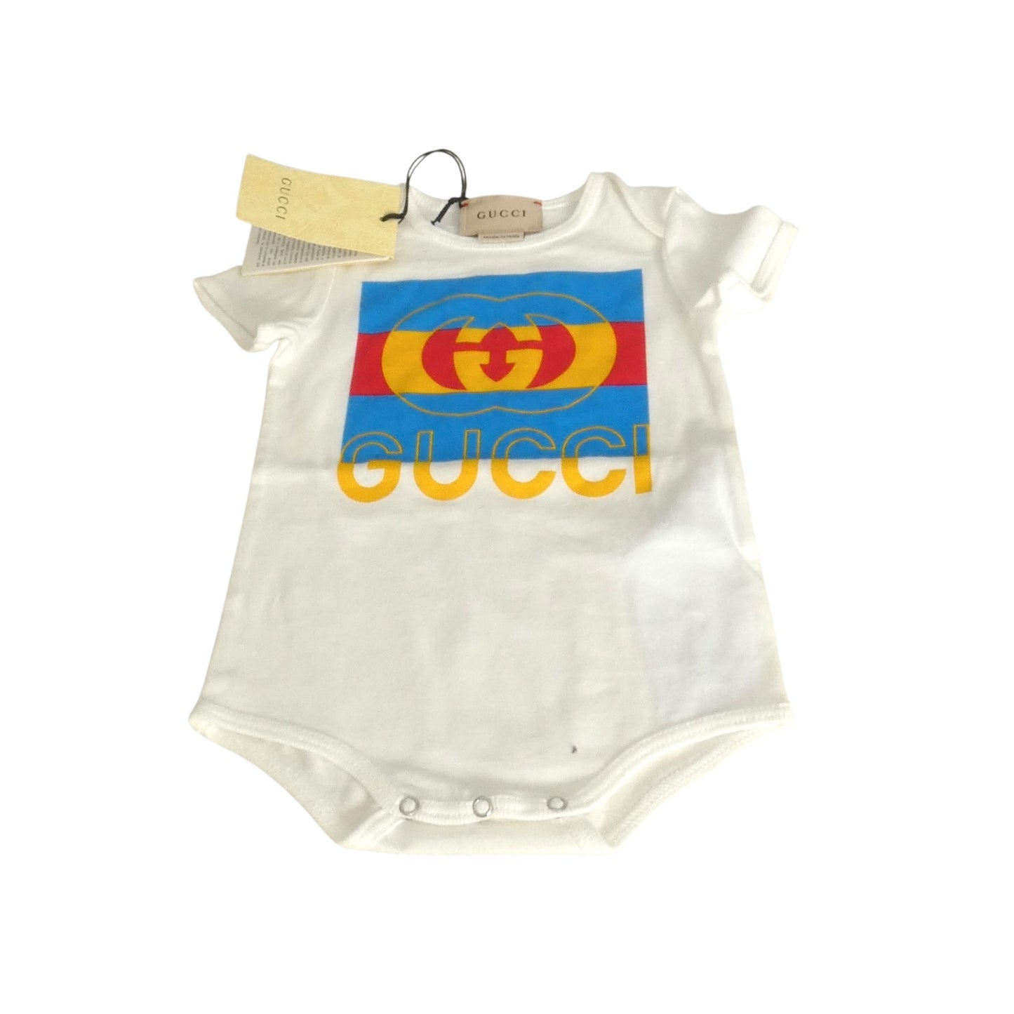 GUCCI- NWT 3pc Multi Color Infant Set, Size 3-6 Months
