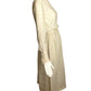 RALPH LAUREN - 1980s 2pc Floral Print Linen Dress, Size 8