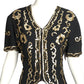 NORMA KAMALI- 1990s Black Sequin Crepe Jacket, Size 12