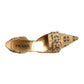 PRADA- Brocade Buckle Kitten Heel Pumps, Size 40