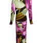 LEONARD- 2002 2pc Printed Silk Jersey Ensemble, Size 4