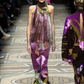 LEONARD- 2002 2pc Printed Silk Jersey Ensemble, Size 4