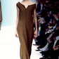 JIL SANDER- AS IS 1997 Sheer Wool Evening Gown, Size 6