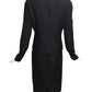 CHRISTIAN DIOR- 2000 2pc Navy Dress Ensemble, Size 6