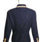 CHANEL BOUTIQUE- 1989 Navy Wool Basque Jacket, Size 4