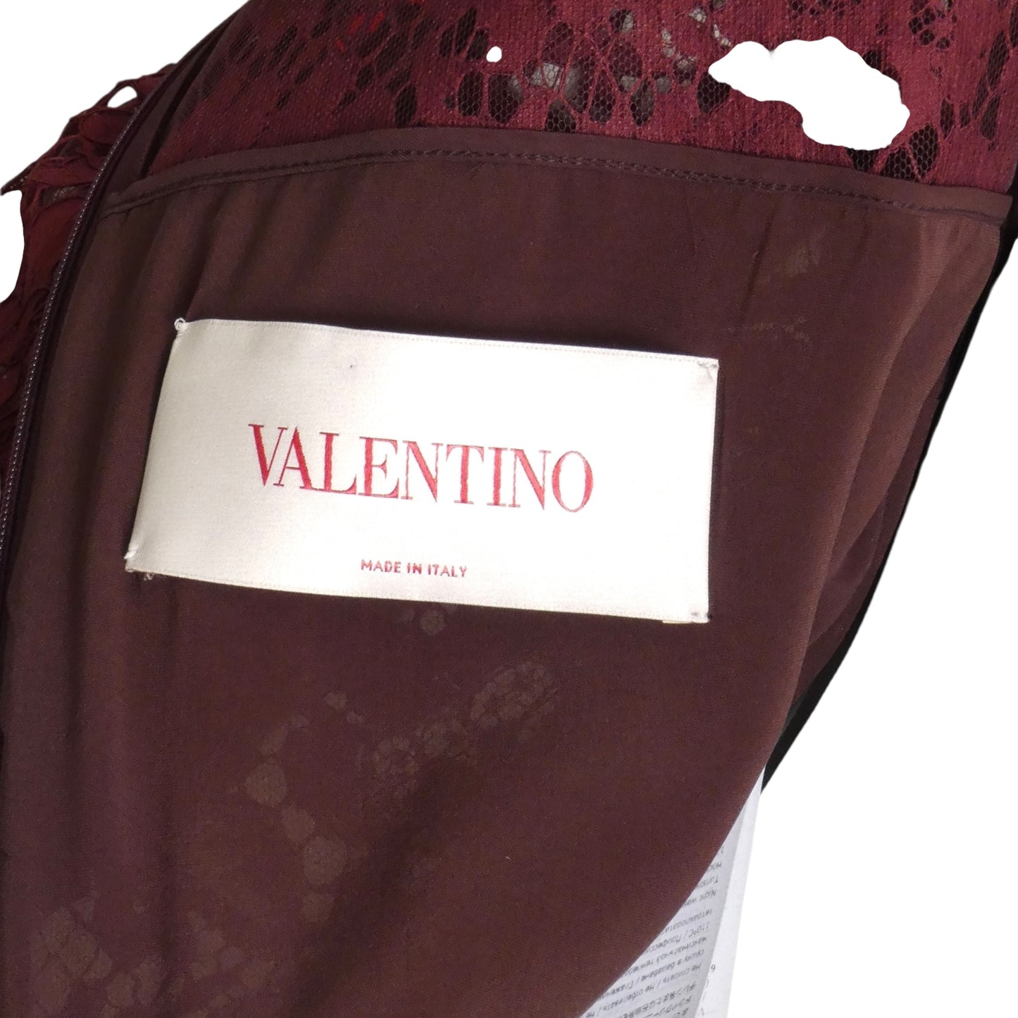 VALENTINO- Multi Color Lace Cocktail Dress, Size 10