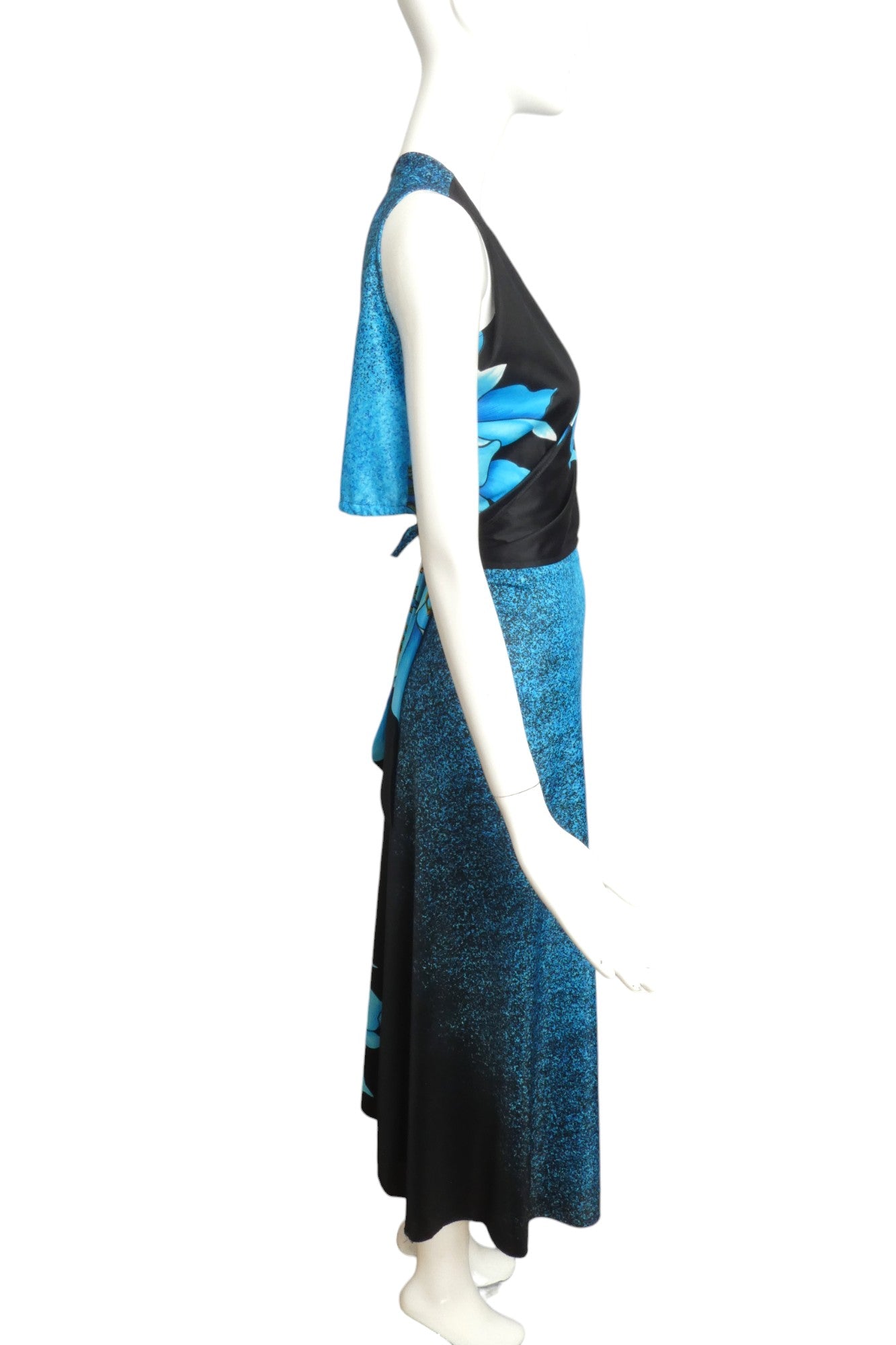 1980s 2pc Print Beach Ensemble, Size 8