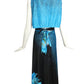 1980s 2pc Print Beach Ensemble, Size 8
