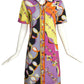 EMILIO PUCCI- 1960s Print Cotton Dress, Size 6