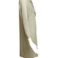CHLOE- 1980s Dove Grey Silk Jacquard Dress, Size 10