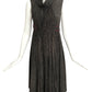 FENDI- Printed Silk Belted Dress, Size 4