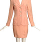 CHEAP & CHIC MOSCHINO- 1990s Pink Crepe Skirt Suit, Size 6