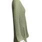MISSONI- 1970s Green Knit Cardigan, Size 8