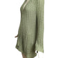 MISSONI- 1970s Green Knit Cardigan, Size 8