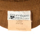COURREGES- 1970s Brown Ribbed Knit Sweater, Size 6
