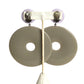 EMPORIO ARMANI- NWT Lucite Hoop Earrings