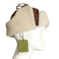 GUCCI- NWT 2023 Shearling & Brown Suede Trapper Hat, Size Medium