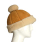 GUCCI- NWT Shearling & Suede Beanie, Size Medium
