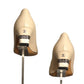 CHANEL- Beige & Ivory Cap Toe Pumps, Size 39