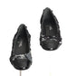 CHANEL- 2021 Black & Silver Sequin Pumps, Size 39