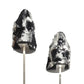 CHANEL- 2021 Black & Silver Sequin Pumps, Size 39