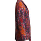 MISSONI- 1980s Multi Color Wool Blend Coat, Size 10
