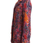 MISSONI- 1980s Multi Color Wool Blend Coat, Size 10