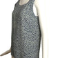 CHANEL BOUTIQUE- 1980s Printed Silk Shell, Size 4