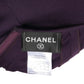 CHANEL- 2007 Purple Wool Dress & Patent Belt, Size 12