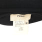 FUZZI- Black Sequin Knit Top, Size Medium