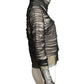BYRON LARS- Black Tulle & Knit Sweater, Size 8