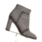CHRISTOPHER KANE- Studded Suede Ankle Boots, Size 37