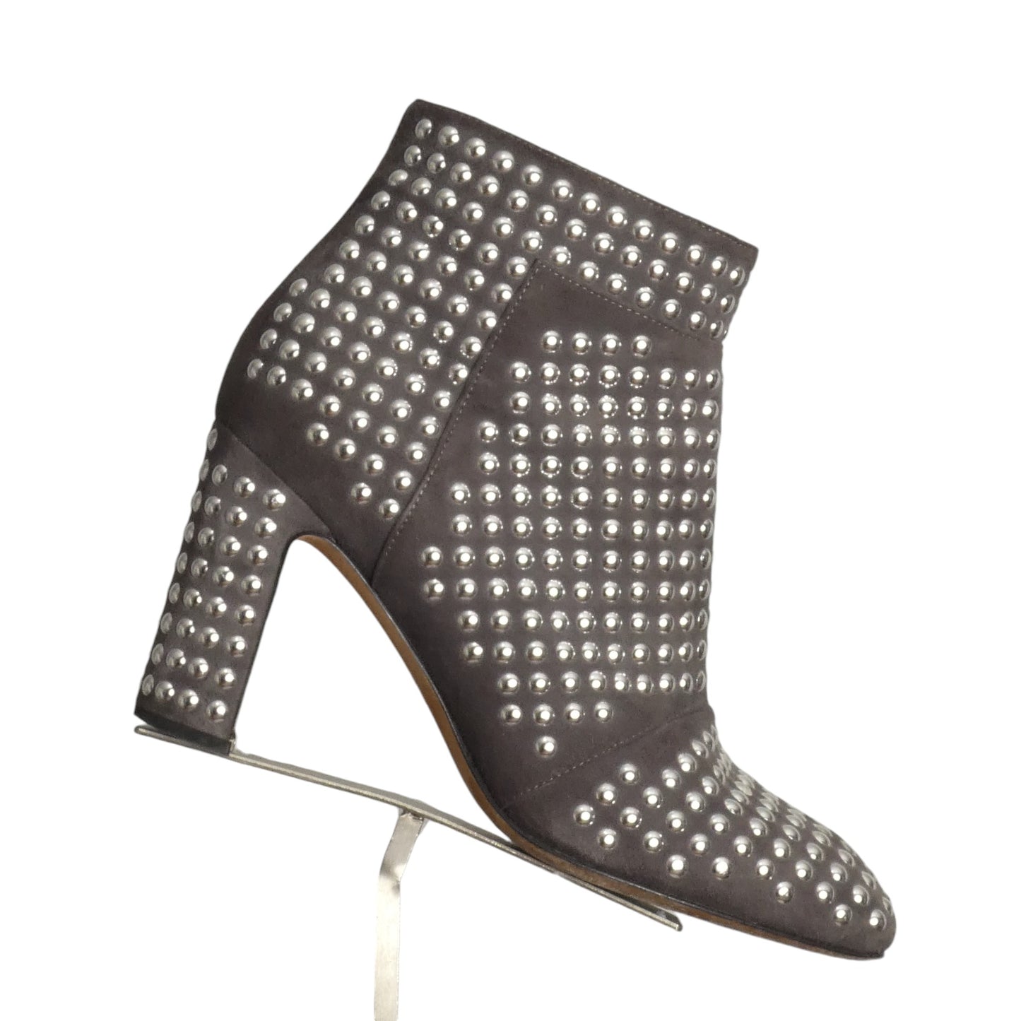 CHRISTOPHER KANE- Studded Suede Ankle Boots, Size 37
