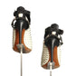 PROENZA SCHOULER- 2015 Woven Patent Leather Sandals, Size 36.5
