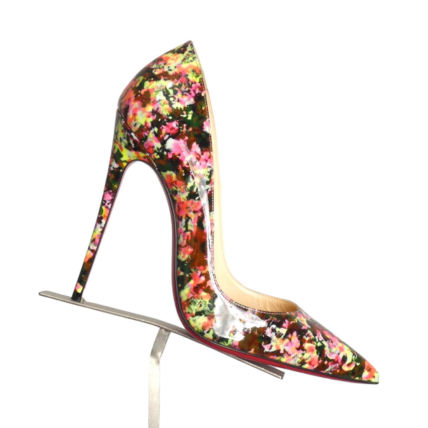 CHRISTIAN LOUBOUTIN- 2017 So Kate Patent Pumps, Size 37