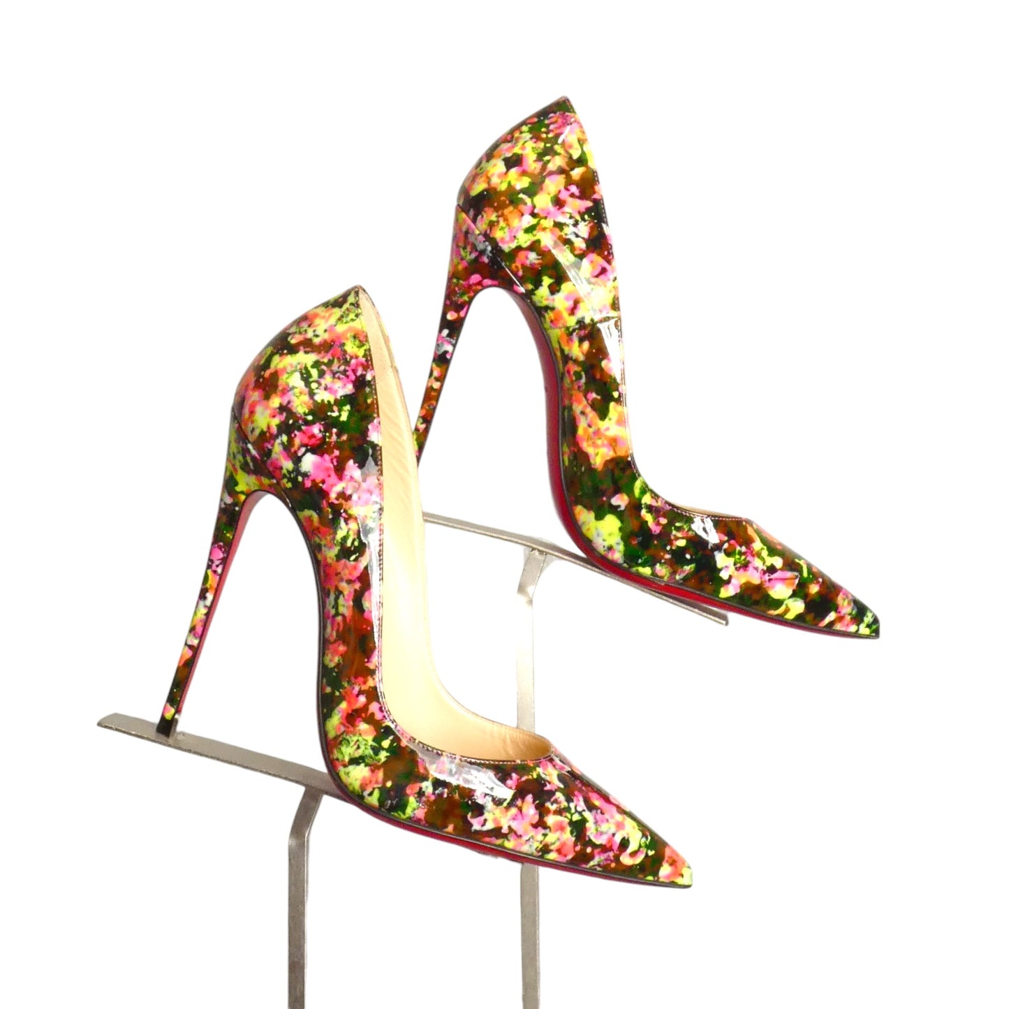 CHRISTIAN LOUBOUTIN- 2017 So Kate Patent Pumps, Size 37