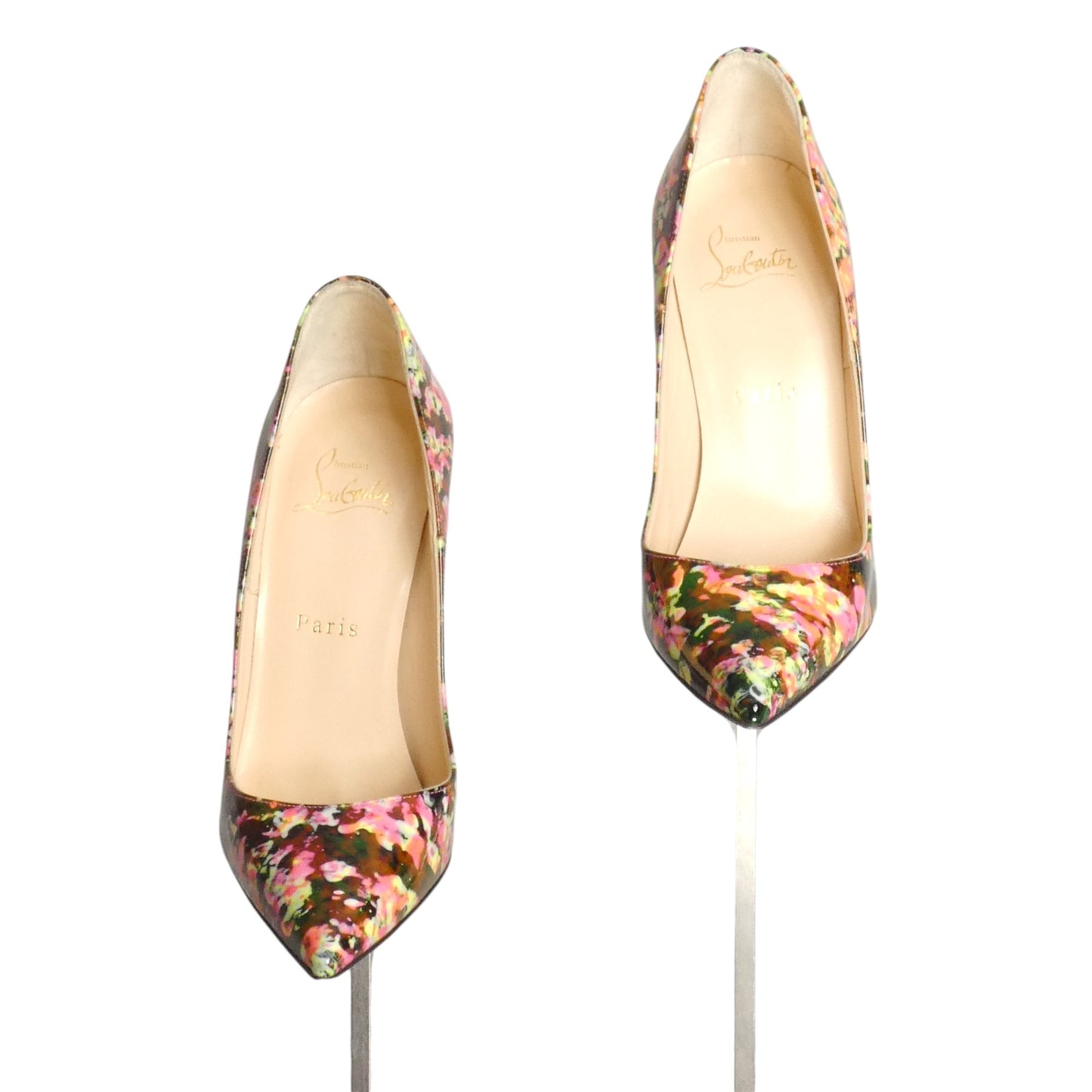 CHRISTIAN LOUBOUTIN- 2017 So Kate Patent Pumps, Size 37