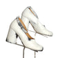 MAISON MARGIELA- 2020 Distressed Tabi Bianchetto Heels, Size 37