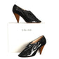 CELINE-2016  Phoebe Philemon Patent Pumps, Size 37