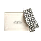 ALEXANDER MCQUEEN- Black & White Printed Leather Belt, Waist 30