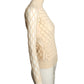 FENDI- 2019 Ivory Mania Cage Knit Sweater, Size 4