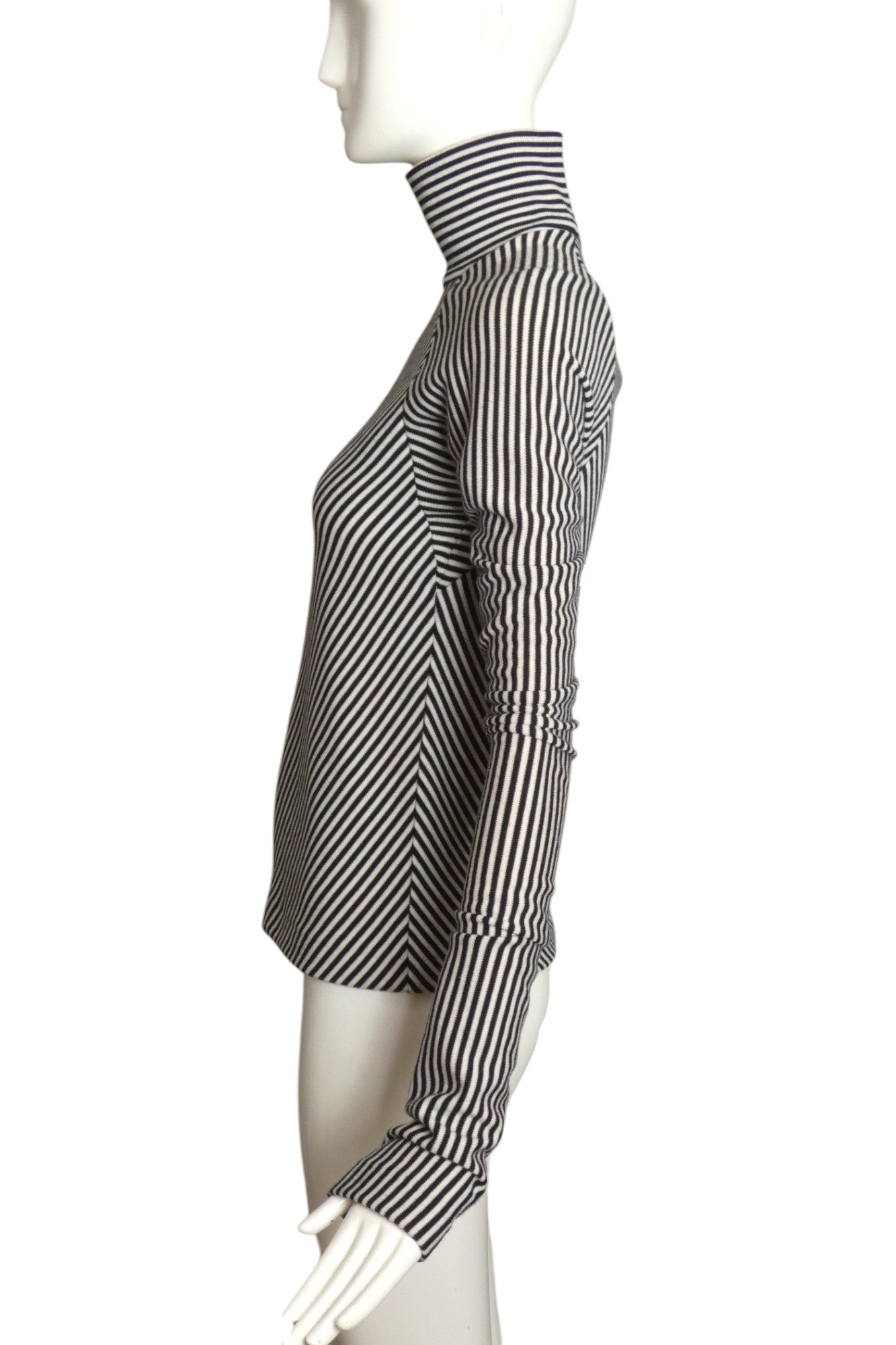 HAIDER ACKERMAN- 2016 Striped Wool L/S Sweater, Size XS