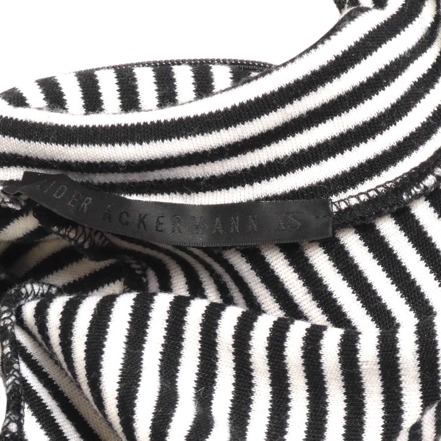 HAIDER ACKERMAN- 2016 Striped Wool L/S Sweater, Size XS