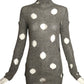 PRADA- 2021 Gray Distressed Sweater, Size 4
