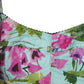DOLCE & GABBANA- Floral Cotton Bra Top, Size 6