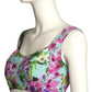 DOLCE & GABBANA- Floral Cotton Bra Top, Size 6