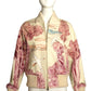 VALENTINO- Painted Leather Jacket, Size 6